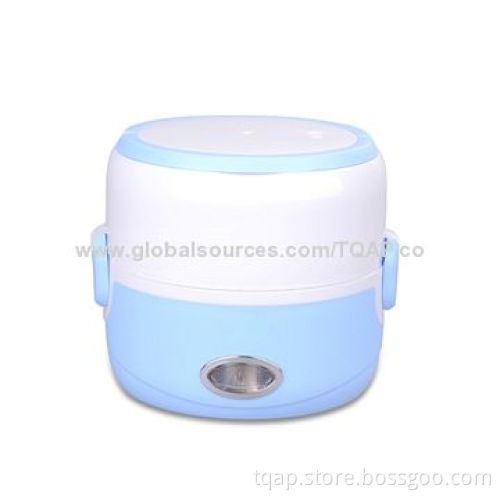 Portable Food Warmer Electric Rice Cooker with Spoon and Egg Holder